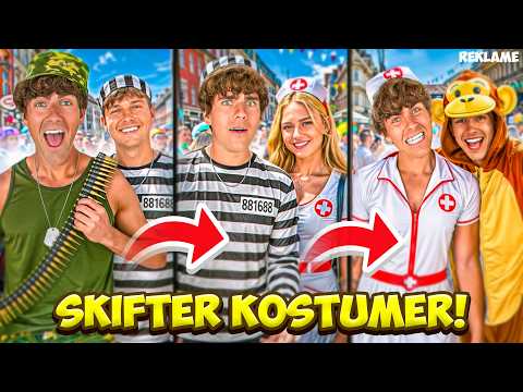 Bytter Kostumer Med Fremmede Til Aalborg Karneval