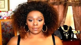 preview picture of video 'Sexy Afro Natural Hair Kinky Curly Afro Hair'