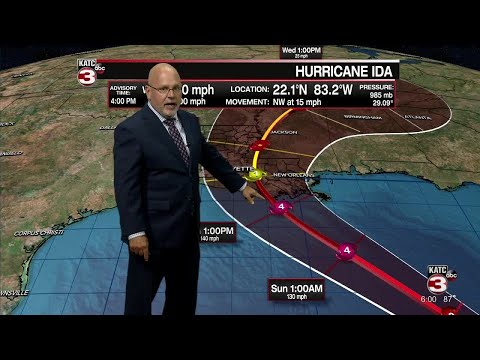 ROB'S WEATHER FORECAST PART 1 6PM 8-27-2021