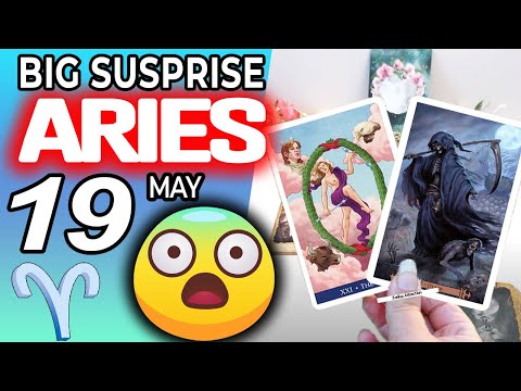 Aries ♈️ 😨 BIG SUSPRISE 😨 Horoscope for Today MAY 19 2022♈️aries tarot may 19 2022