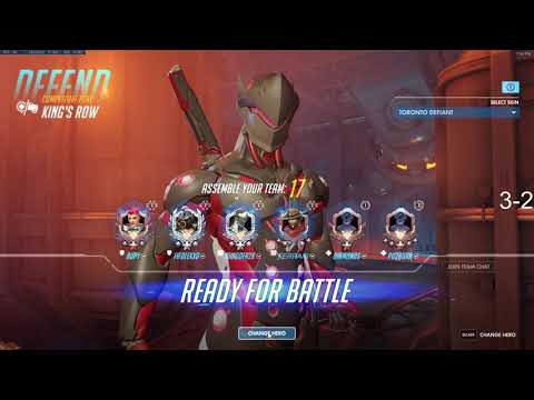 Overwatch Genji God Shadder2k Predator Of King's Row -POTG-