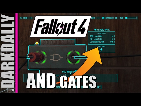 How to Use AND Logic Gates in Fallout 4 - Simple Combination Lock Project