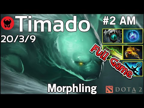 Timado [Infamous] plays Morphling!!! Dota 2 Full Game 7.21