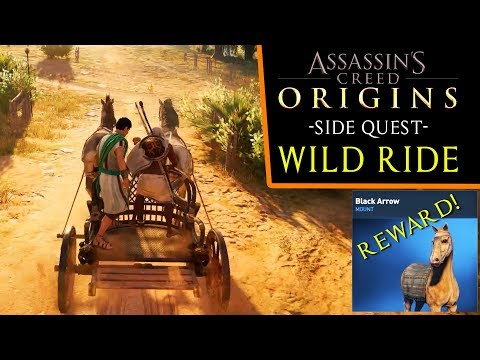 Assassin's Creed: Origins - Wild Ride (side quest) Get a horse as reward!