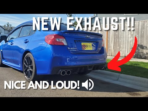 NEW AXLE-BACK EXHAUST!! (2020 Subaru WRX)