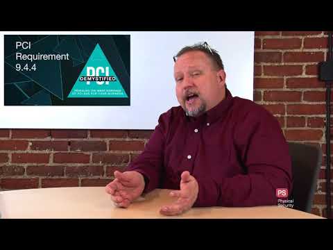 PCI Requirement 9.4.4 – A Visitor Log is Used to Maintain a Physical Audit Trail of Visitor Activity