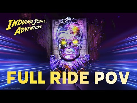 Full Ride POV: Indiana Jones Adventure, A Thrilling Virtual Journey | Disneyland Resort