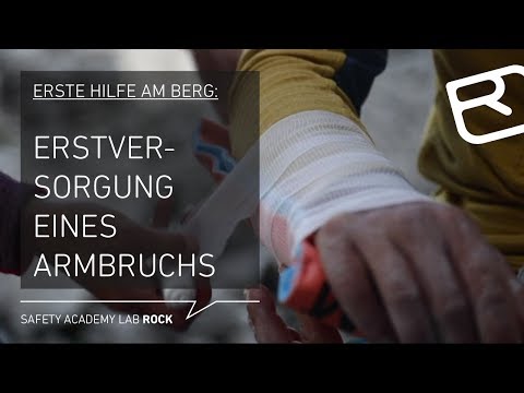 Erstversorgung eines Armbruch auf Bergtour  – Tutorial (34/43) | LAB ROCK