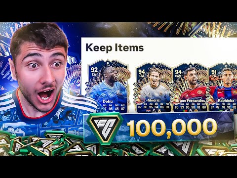 I Opened EVERYTHING For TEAM OF THE SEASON LIVE!