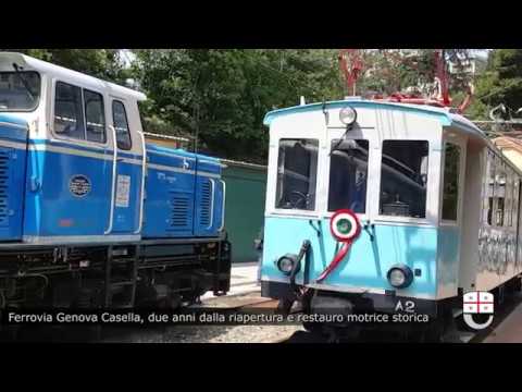 Ferrovia Genova Casella, due anni dalla riapertura