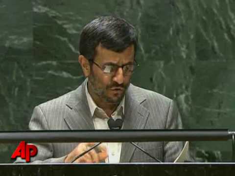 U.S. Rep. Walks Out on Iran Pres. Speech to U.N.