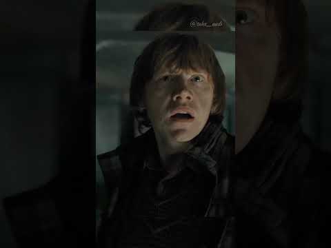 She Was Screaming… But His Eyes Were Louder 💔 | #romione #harrypotter #shorts #ronweasley #hermione