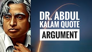 Motivational Quotes of Dr. APJ Abdul Kalam | Argument | WhatsApp Status | #Shorts