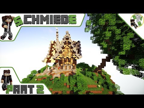 Minecraft kleine Schmiede Bauen/Tutorial Deutsch Part 2