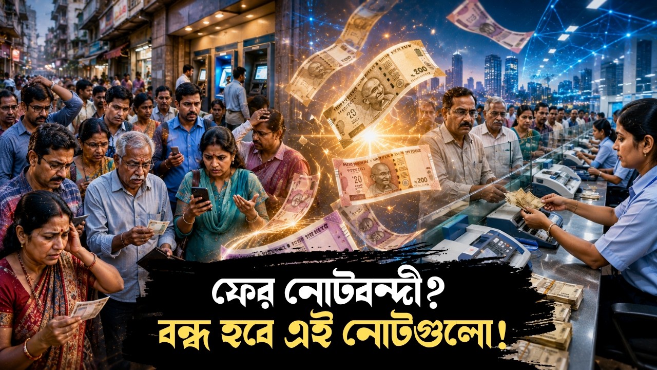 ফের দেশে শুরু হচ্ছে নোটবন্দী - বন্ধ হবে ১০, ২০, ৫০ ও ১০০-র পুরনো নোট?