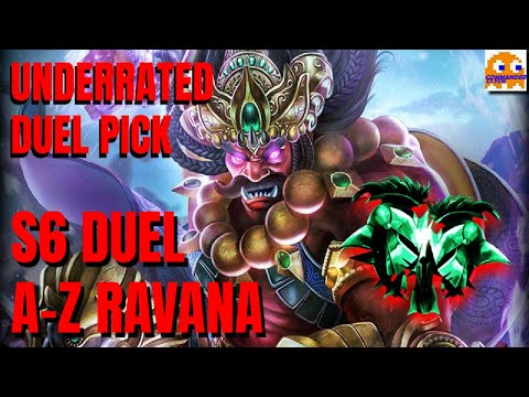 SMITE Season 6 Duel A-Z: RAVANA | THE MOST UNDERRATED DUEL PICK OF THE SEASON?