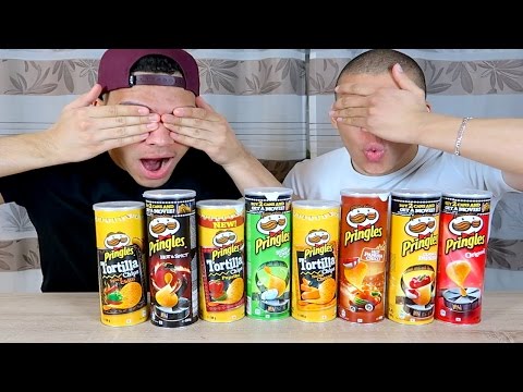 PRINGLES CHALLENGE !!! | Kelvin und Marvin