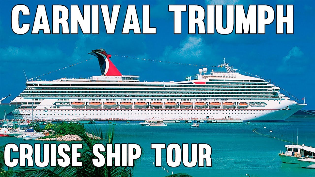 FULL Carnival Triumph Ship Tour: New Orleans to Mexico (Rooms, Pools, Food)