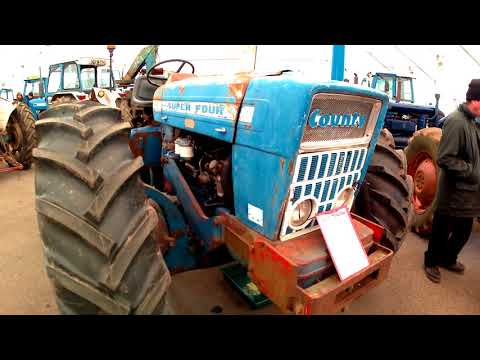 1968 Ford County Super Four 754 4.2 Litre 4-Cyl Diesel 4WD Tractor (75HP)