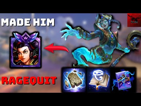 We Made A MASTER Border Nezha RageQuit | Baba Yaga Tablet of Destinies Build - Smite Ranked Joust