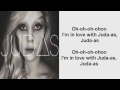 Lady Gaga Judas lyrics on screen (HD) 