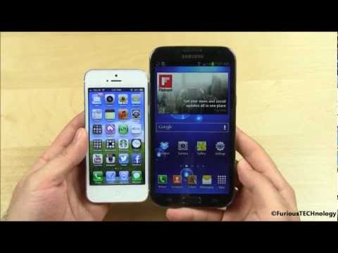 iPhone 5 vs Samsung Galaxy Note 2 - Quick Buyers Comparison