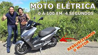 PILOTO E MECÂNICO OFICHINA TESTA MOTOR ELÉTRICO COM IMÃS RECONDICIONADO