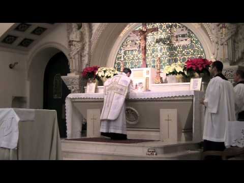 Epiphany, 2012: Extraordinary Form Mass and Homily - Scenes