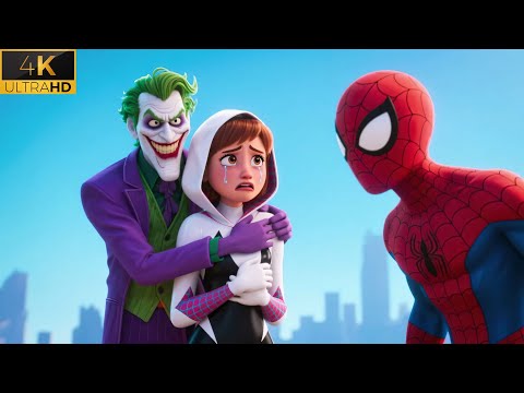 Spider-Man Loses Gwen After the Fight – Kidnapped by Joker! | Spider Smile