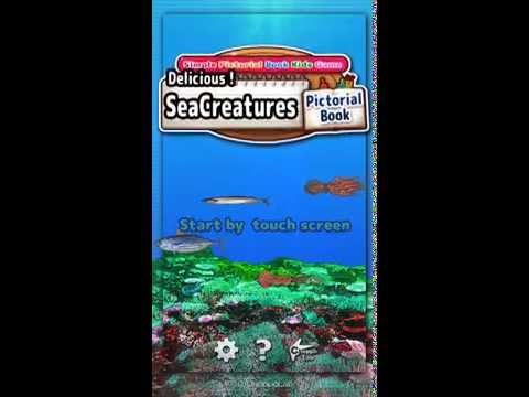 Delicious! SeaCreatures -Simple Kids FREE Game - Video