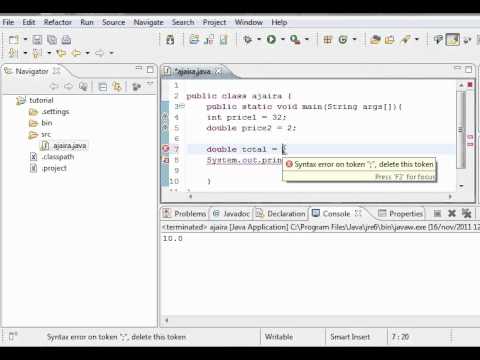Mathematical Operators Java Tutorial In Bangla