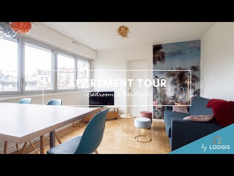 Apartment Tour // Furnished  43m2 in Paris – Ref : 2H221151