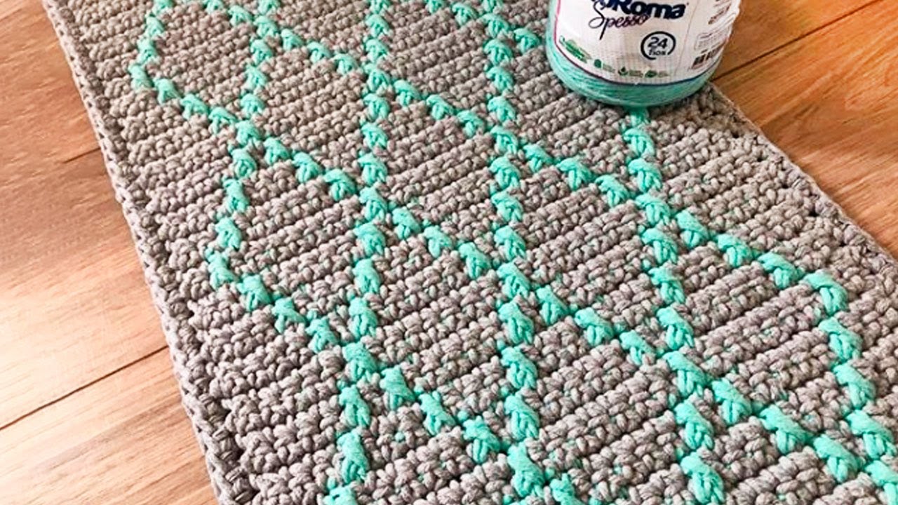 Tapete de Crochê em Fio Conduzido por Marcelo Nunes