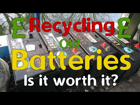 A Day in the Life - Recycling old batteries