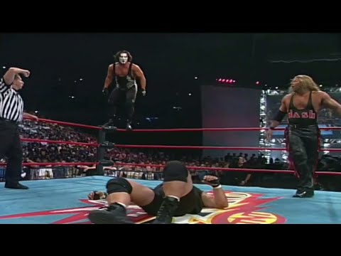 WCW Nitro Sting & Kevin Nash Vs Steiner Brothers