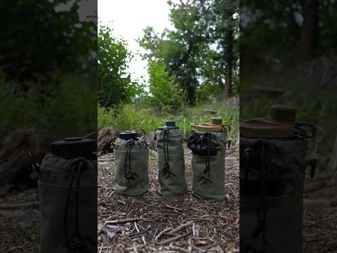 New FF Insulated Wool & Canvas Quoozies for Grayl GeoPress, UltraPress & 32oz Bottles