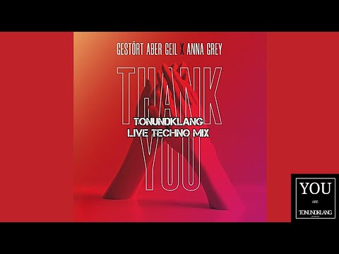 Gestört aber Geil Feat. Anna Grey - Thank You (Live Techno Mix)