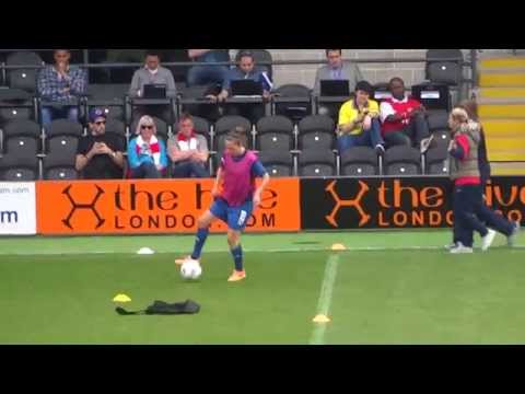 Women's Football Diaries 2014 - Birmingham City Ladies Warm Up