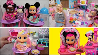 Cry Babies baby doll's Morning Routine videos compilation
