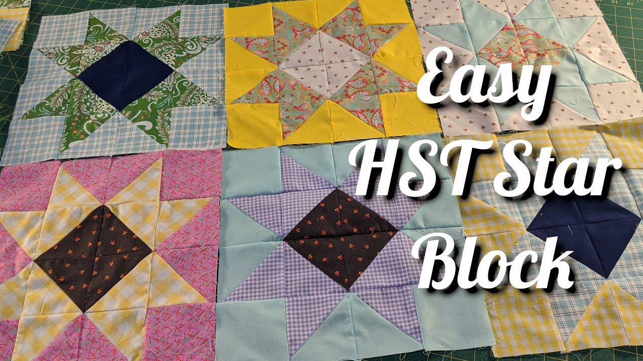 Easy HST Star Block