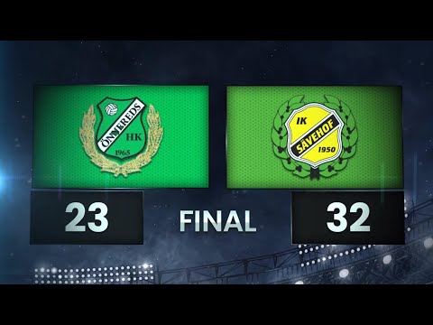 Hanbollsligan FINAL - Önnereds HK vs. IK Sävehof - Game 2 Highlights - Women's Playoffs