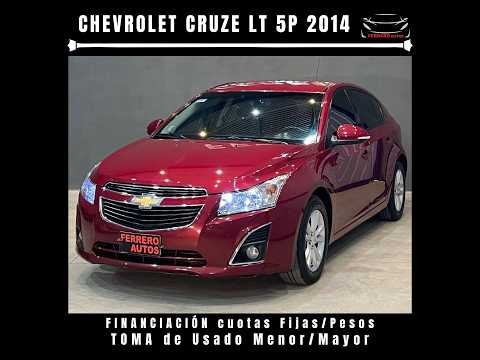 Se Vende: Chevrolet Cruze LT 5p 2014  - FERRERO Automotores Oncativo (Provincia de Córdoba)