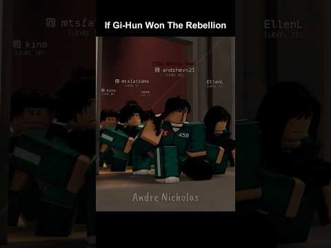 If Gi-hun Won The Rebellion #squidgame #roblox #inkgame #shorts
