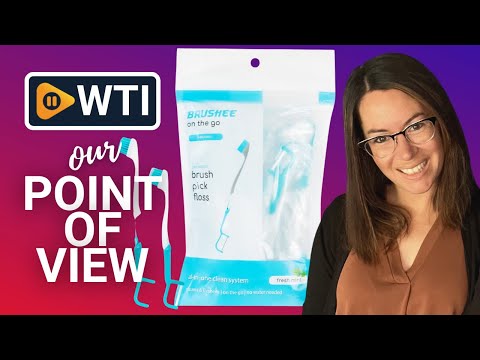 Brushee 3-in-1 Toothbrush - WTI product video review