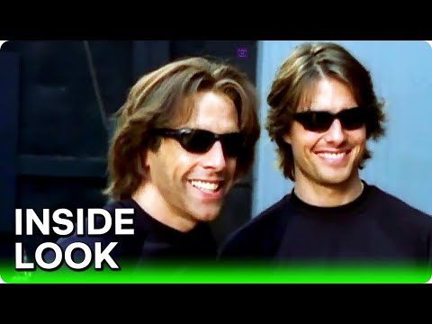 TOM CRUISE and his stunt double | MISSION: IMPOSSIBLE II - MTV Movie Awards 2000