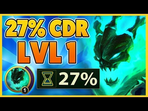 *INSANE STRATEGY* NEW WAY TO GET MAX CDR LVL 1 (DONT TELL RIOT) - BunnyFuFuu