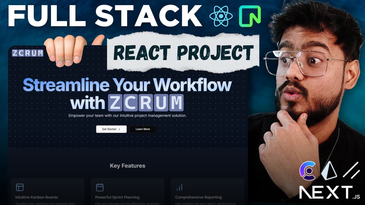 Full Stack React JS Project ( Jira Clone ) - Next JS, Shadcn UI, Tailwind, Clerk, NeonDB Tutorial 🔥