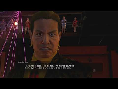 Yakuza 0 - Kiryu Loses a Bet to the Gambling King