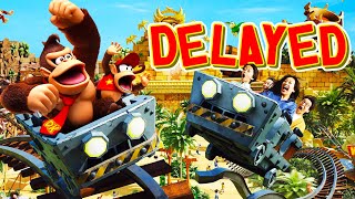 Donkey Kong Country Ride DELAYED to Late 2024 @ SNW in Japan 😭