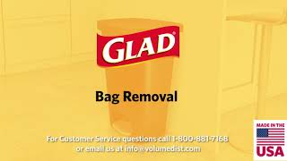 13Gallon Plastic Step Can Bag installation